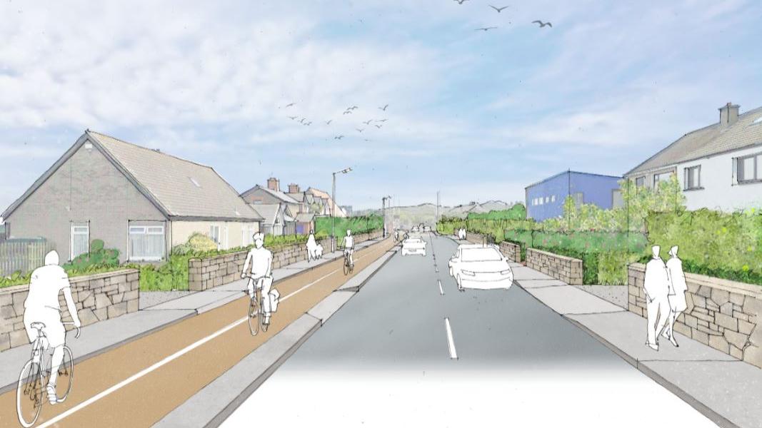 Sutton area Sutton to malahide pedestrian and cycle scheme
