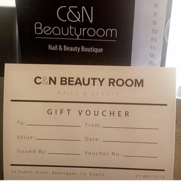 image of C&N beauty room voucher
