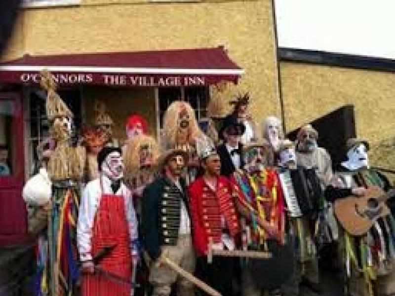 Cultural heritage Fingal mummers