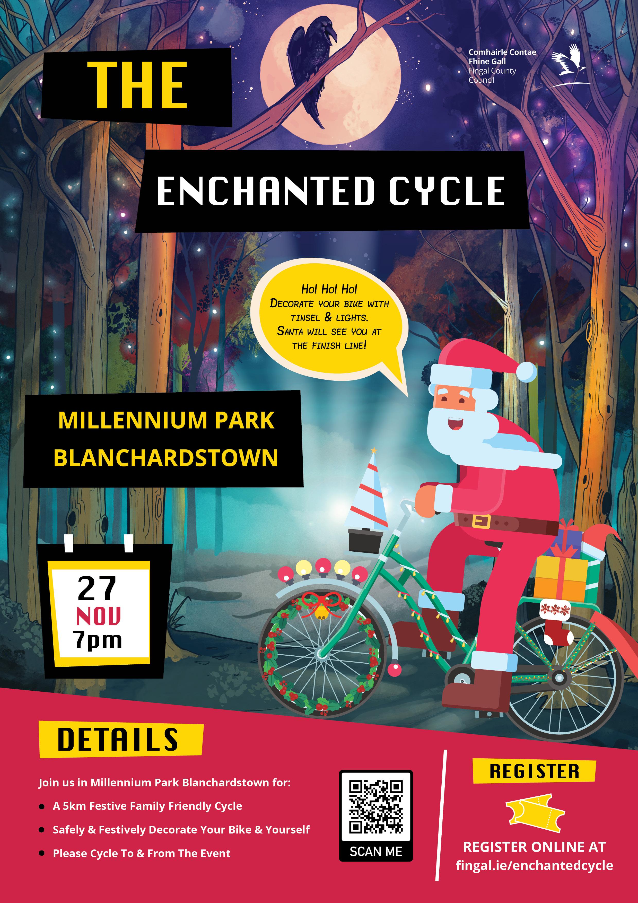 Enchanted Cycle Poster