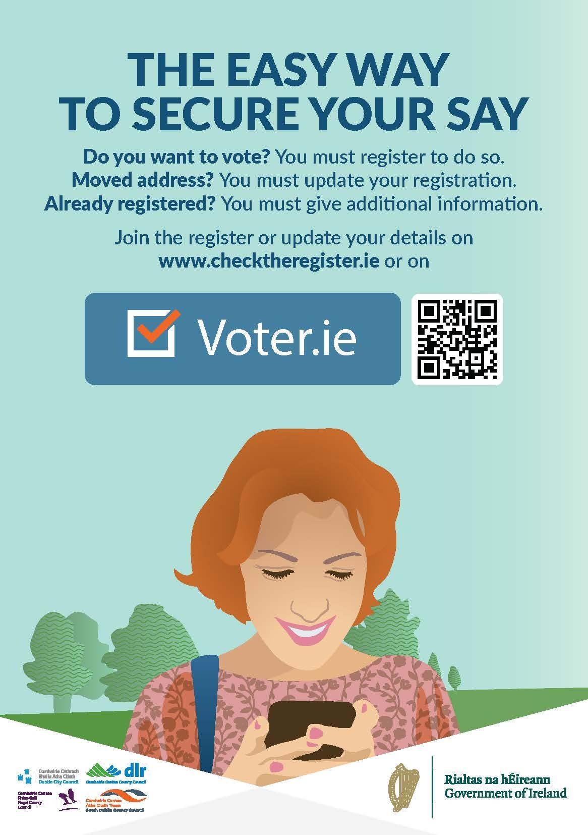 Voter.ie poster
