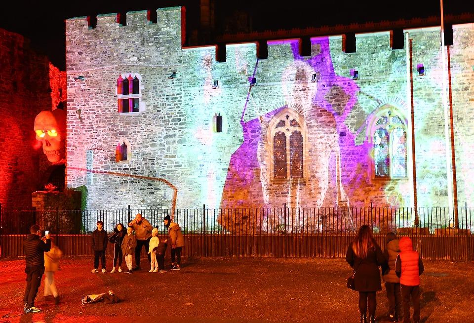 Halloween Animation at Swords Castle 