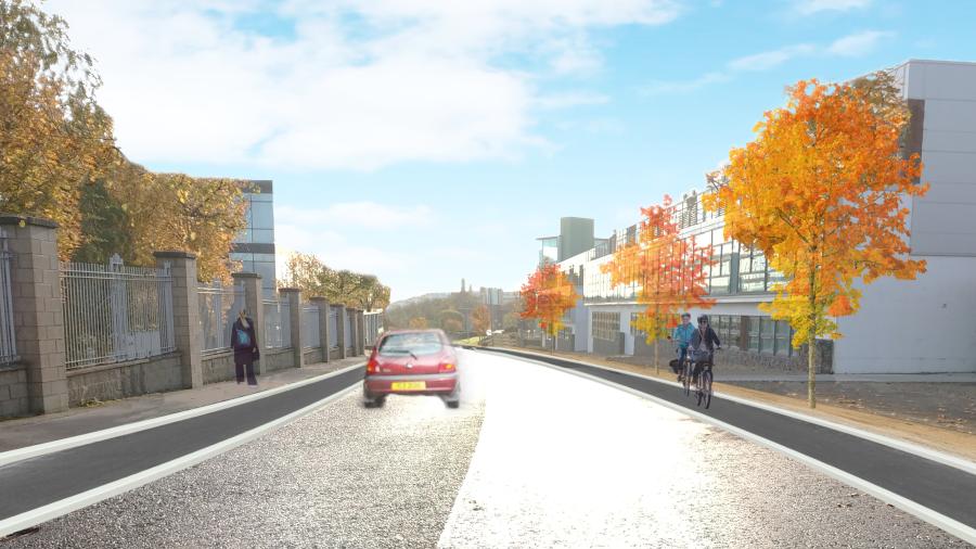 Harry Reynolds Road Balbriggan Cycleway