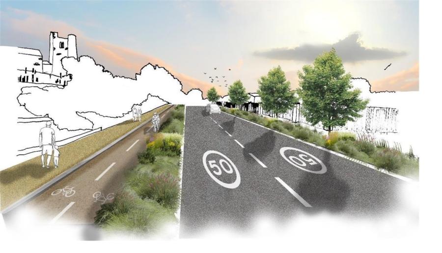 Artist's Impression of R132 Improvements