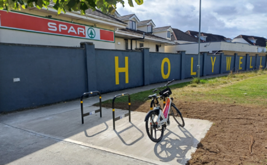 Holywell bike parking