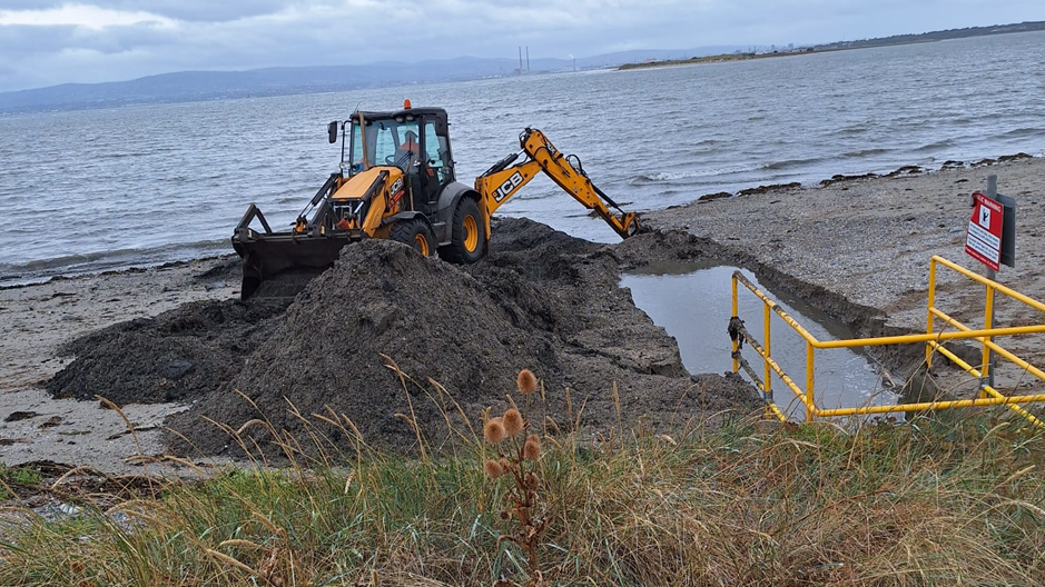 Stormwater Outfall maintenance at Sutton Strand