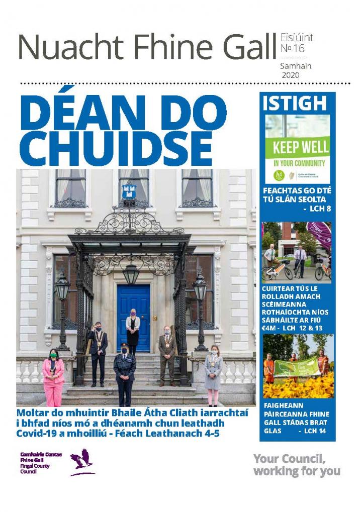 Fingal News Irish Issue 16 front page