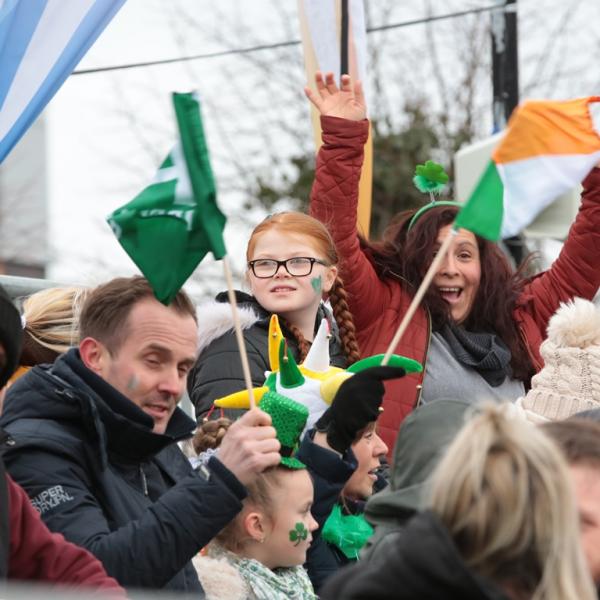 St Patrick's Day parade