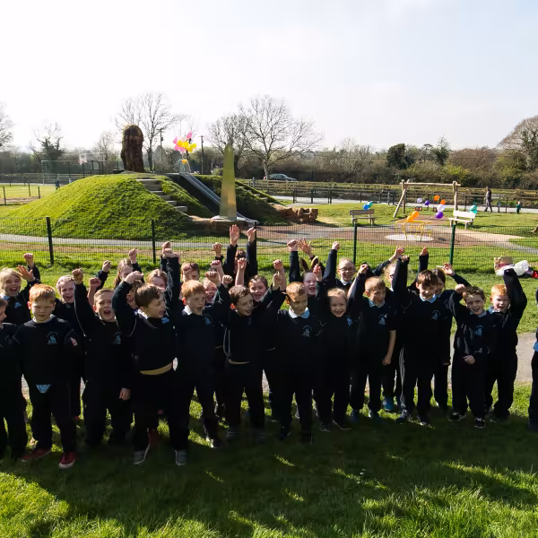 Knight's Playground and Multi Use Games Area at Glebe Park Balrothery 5