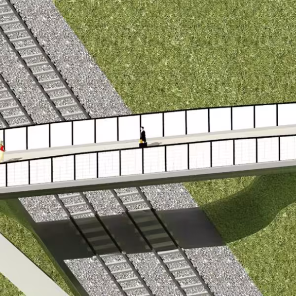 Donabate Pedesrian Bridge image