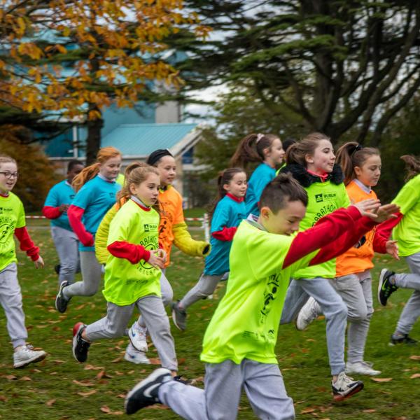 Marathon Kids running final mile