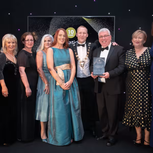 Fingal County Council Procurement Team with their award