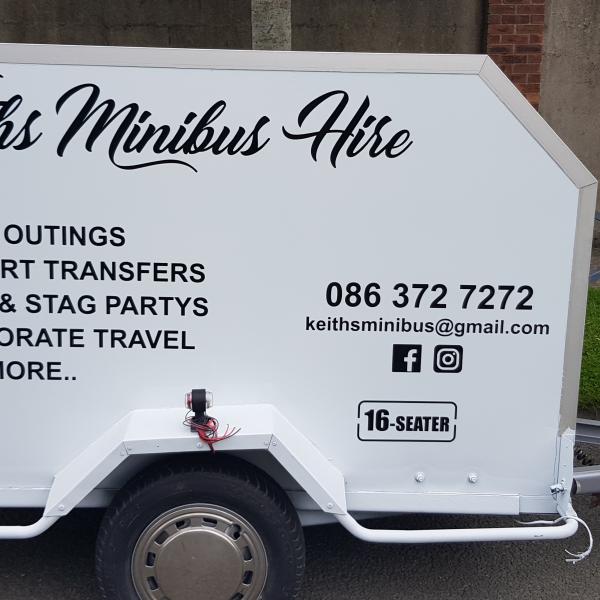 Keith's minibus hire 