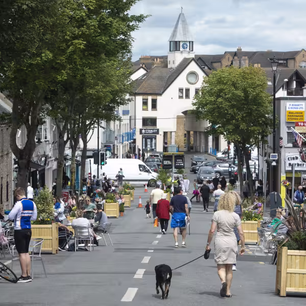 New Street Malahide pedestrianisation 2