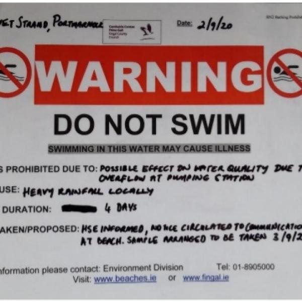 do not swim