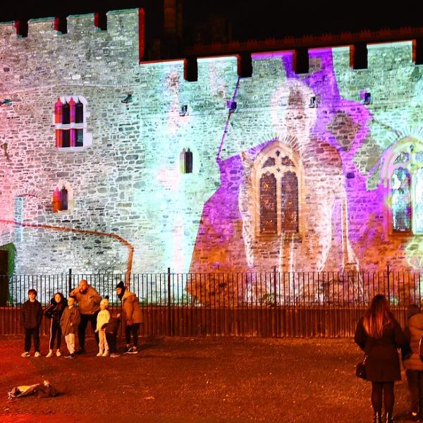 Halloween Animation at Swords Castle 