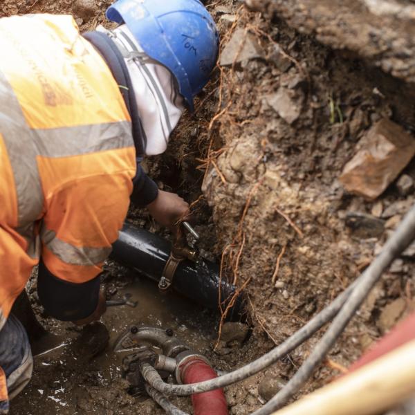 Image of technician at work 