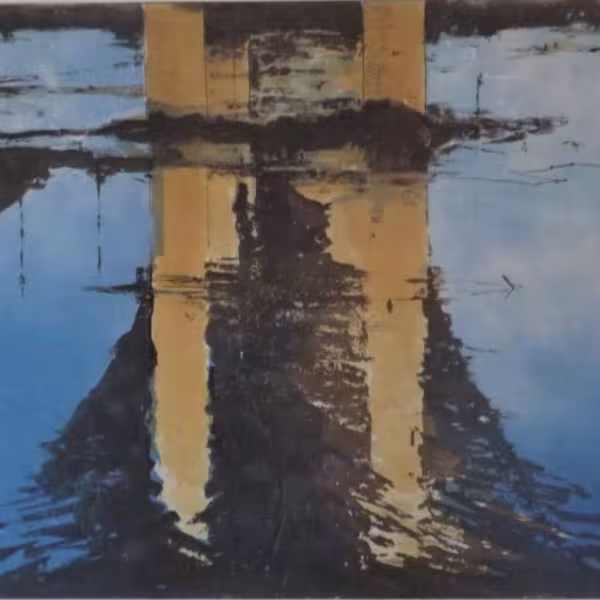 Painting from James English depicting the Estuary