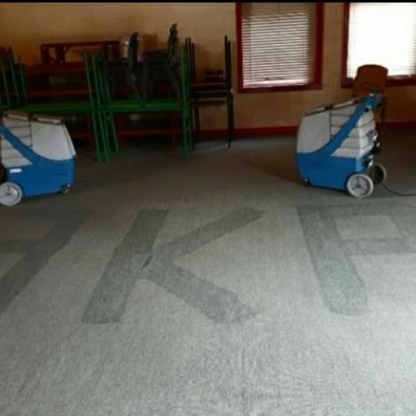 AKP carpet & upholstery logo