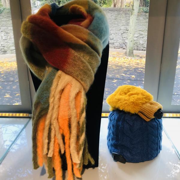 image of hat and scarf