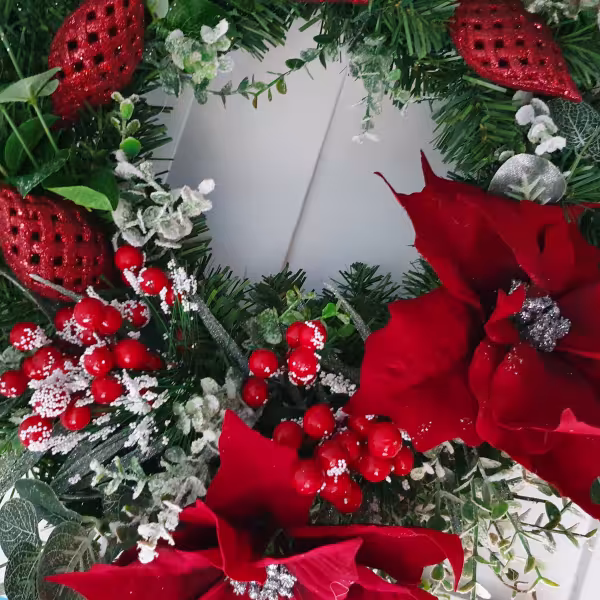 image of Christmas wreath