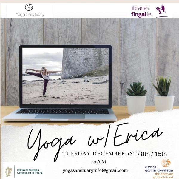 image of yoga class poster