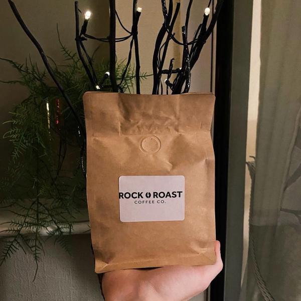 Image of rock & roast coffee bag