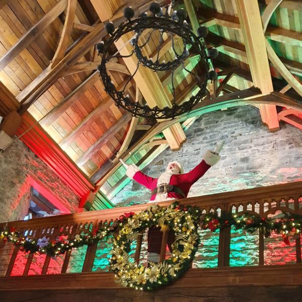 Santa at Swords Castle