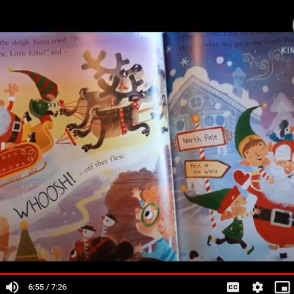 image of Santa Selfie book