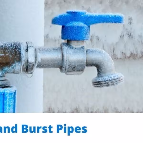 Image of frozen pipes