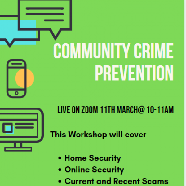 Community Crime Prevention Poster