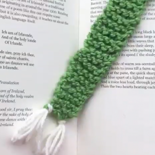 Knit a Bookmark