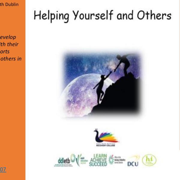 Helping yourself and others May 2021