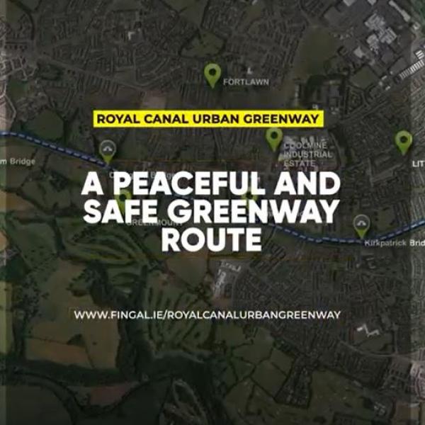 Royal Canal Urban Greenway Promo Video cover image