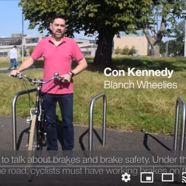 Bike brake safety video cover