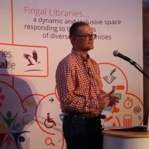 Brian Hanley at the Fingal Festival of History