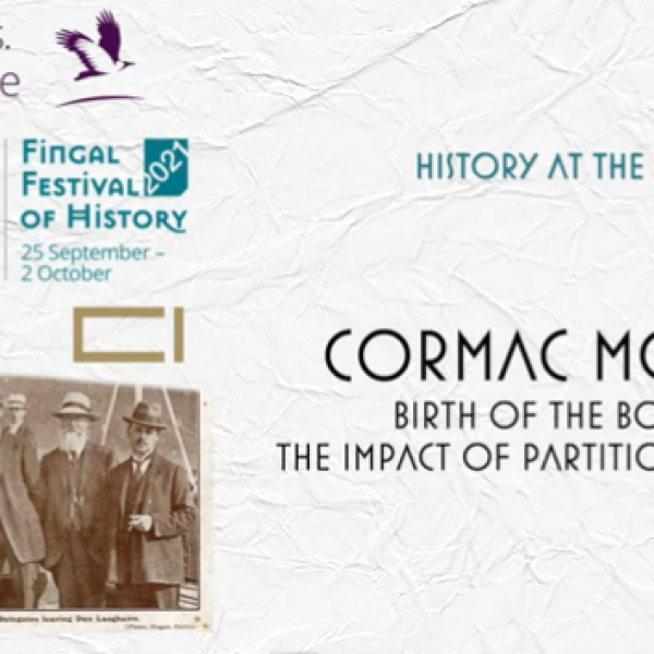 Cormac Moore at the Fingal Festival of History
