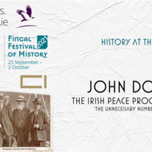 John Dorney at the Fingal Festival of History