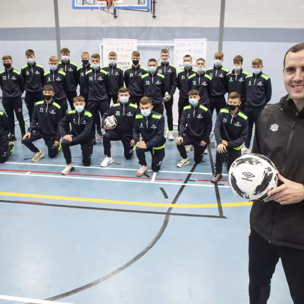 John O'Shea and Class of 2021-22