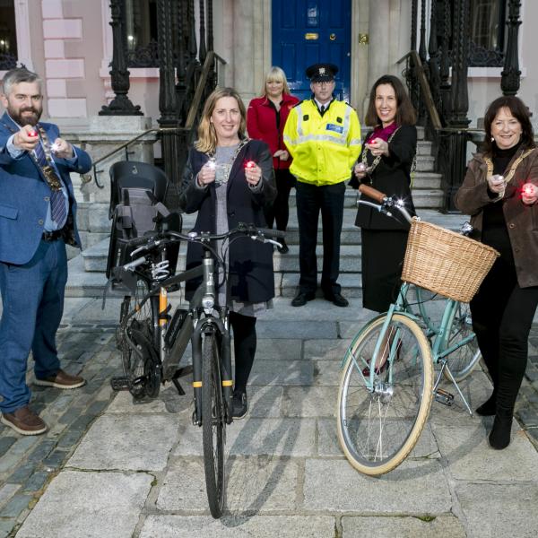 Light up your bike Mayors of Dublin local authorities