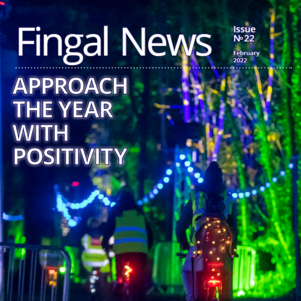 Front page image of magazine night time cycling 