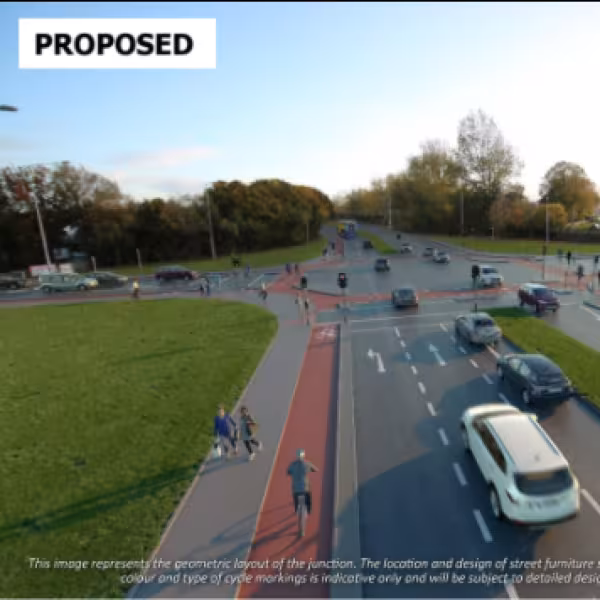 R132 connectivity project artists impression