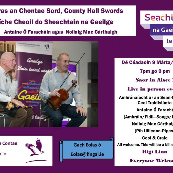 Seachtain na Gaeilge Poster 2022