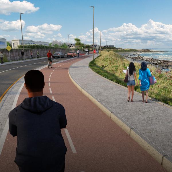 Portmarnock into Malahide Sutton to Malahide scheme