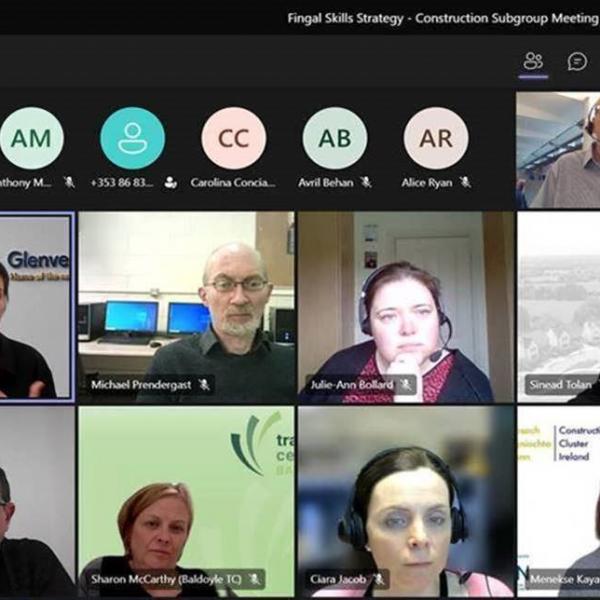 Image of Construction Sub Group Meeting-Fingal Skills Strategy