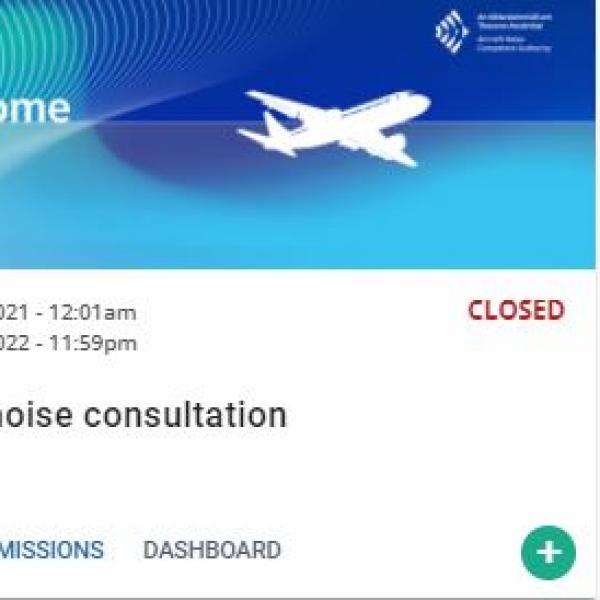 Image shows closed notice on consultation portal homepage for ANCA