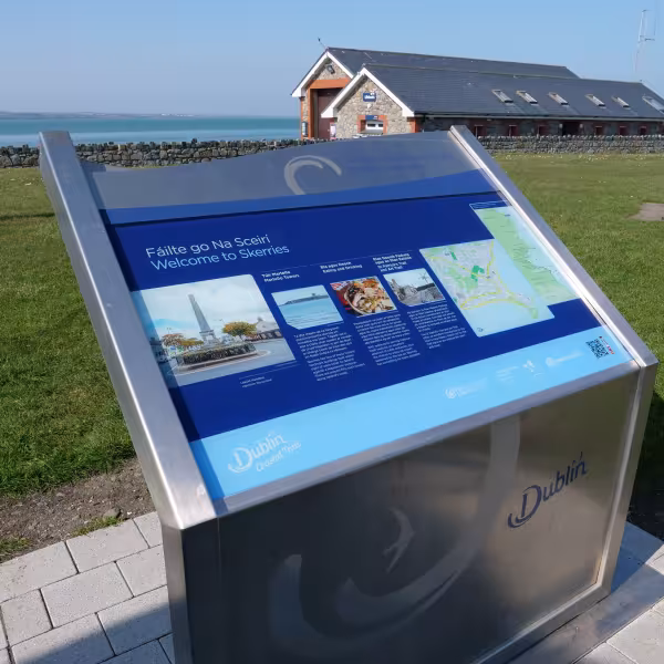New trail sign unveiled in Skerries