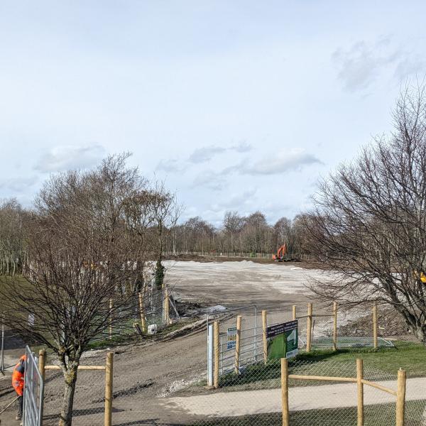 Ward River Valley All Weather Pitch Under construction