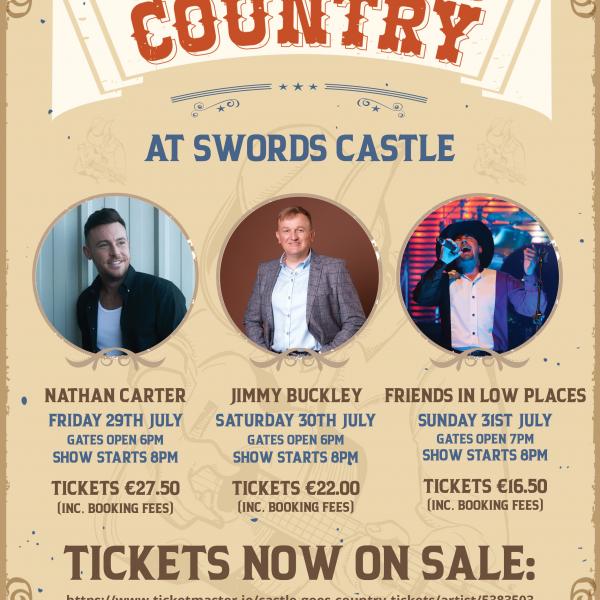 Castle Goes Country at Swords Castle