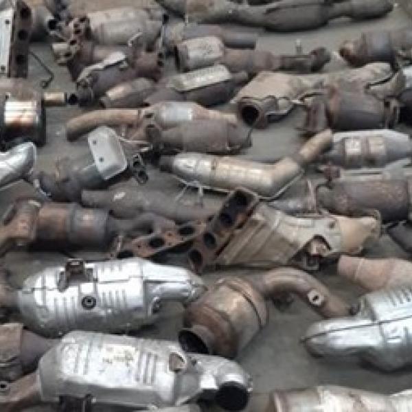 Stolen catalytic converters can be sold on the black market for up to €800